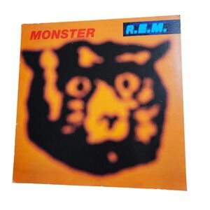R.E.M. Monster 1994 Promo Flat Poster 12x12 Double Sided Warner Bros. Rock